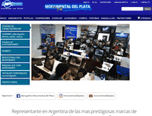 Tablet Screenshot of monumentaldelplata.com.ar